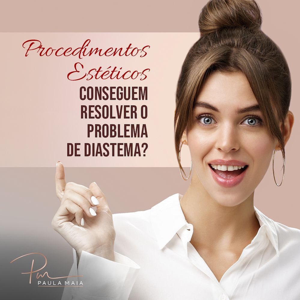 Procedimentos estéticos conseguem resolver o problema de diastema?